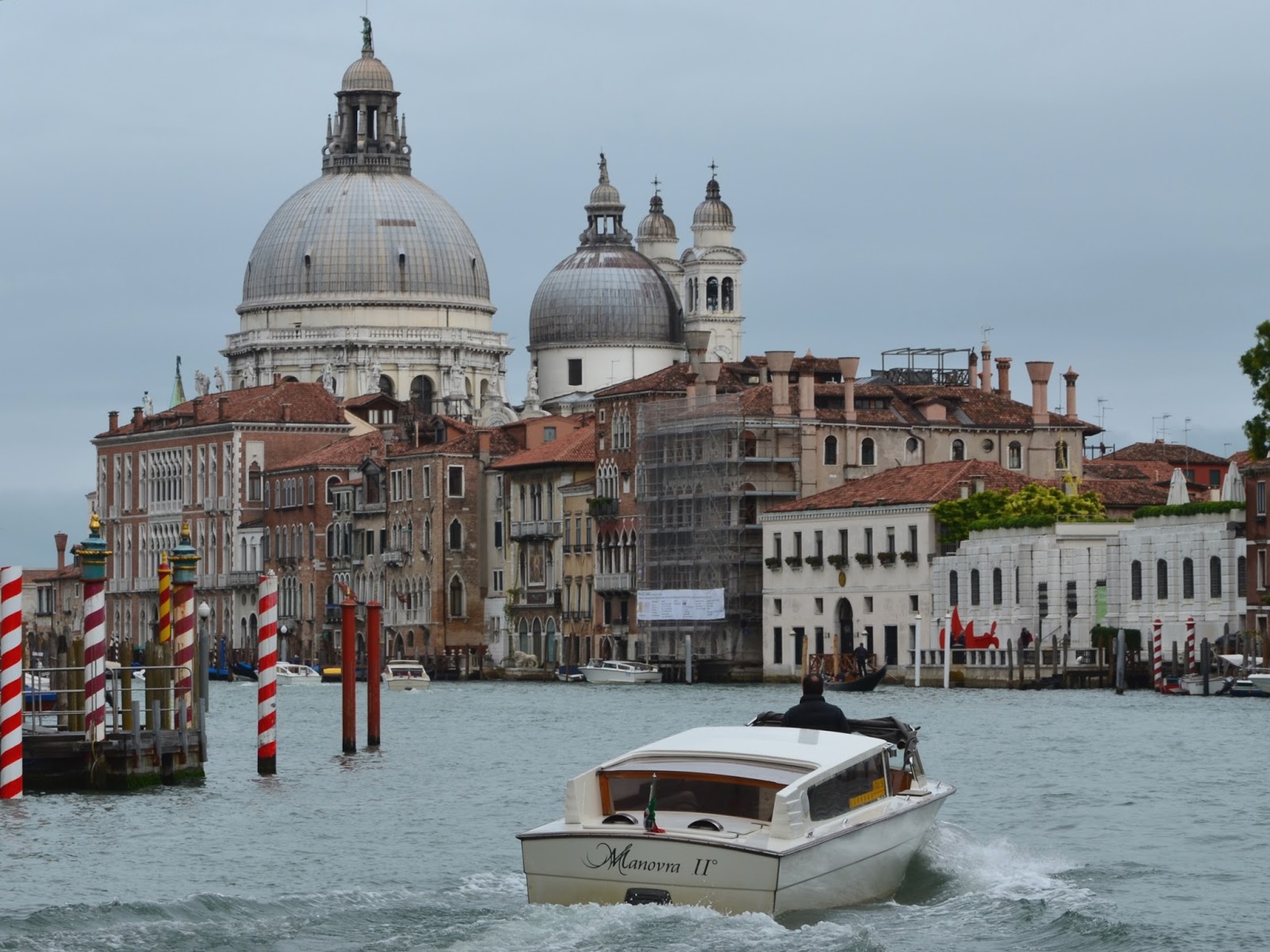 The Guggenheim museum from the Grand Canal