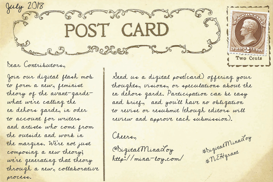 Mina Loy Postcard 2