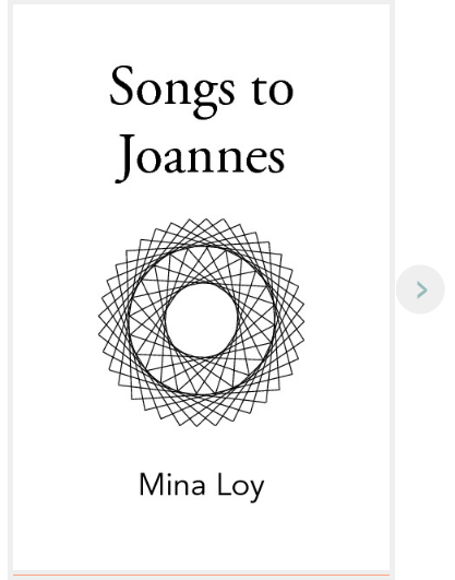 Screen shot of Songs to Joannes site